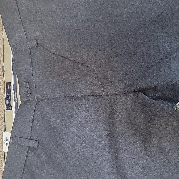 NEW Dockers Signature Khaki Slim Fit Pants Comfort Waistband 30x32 Charcoal BD1 - Picture 7 of 7